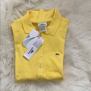 NWT Lacoste Pique Stretch Women’s Polo